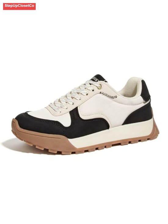 Shoes - Women's Platform Canvas Casual Sneakers Lace-up Running Walking Shoes